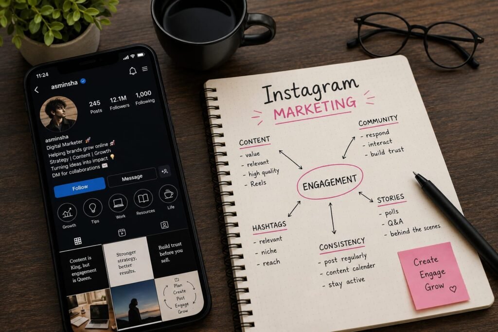 Instagram Marketing Tips To Increase Engagement.